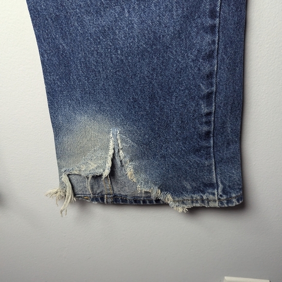 Levi Strauss & Co. 517 boot cut 36x30 men's denim Jeans 100% cotton made in USA - Picture 3 of 8